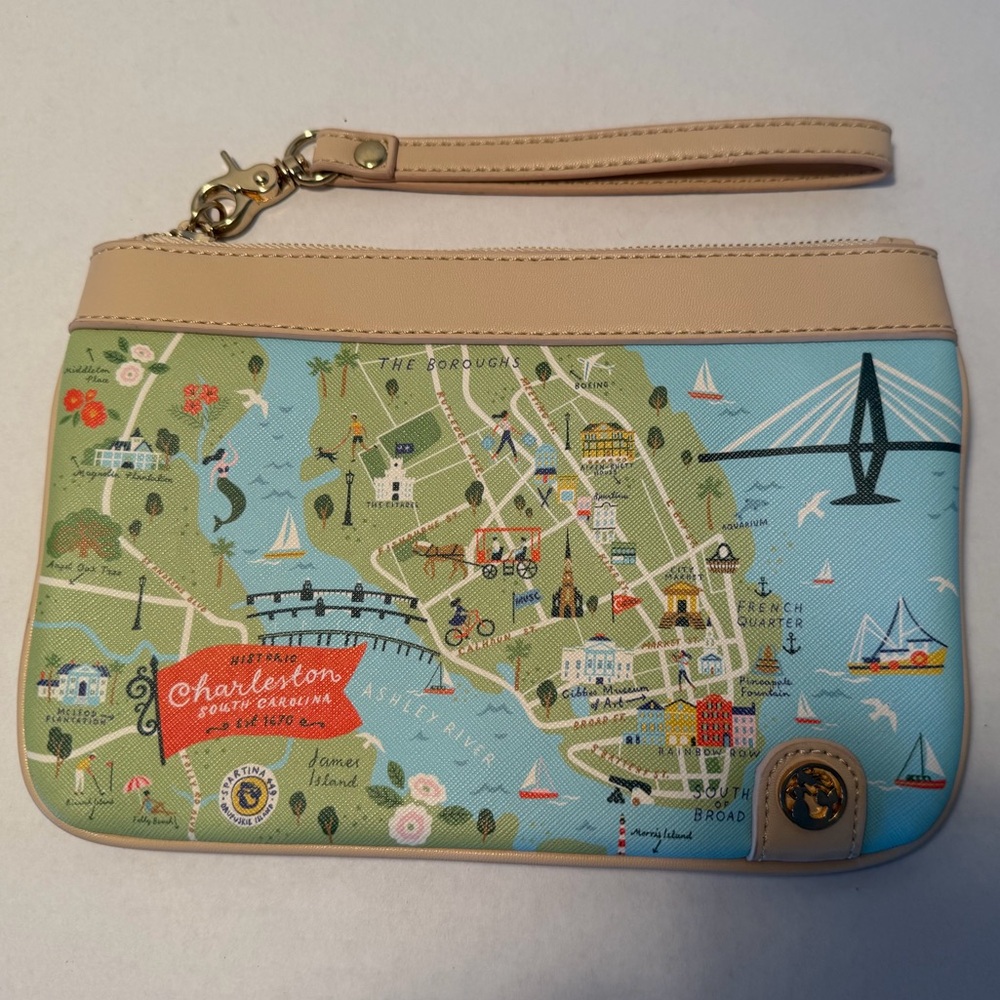 Spartina 449 Charleston Zip Wristlet